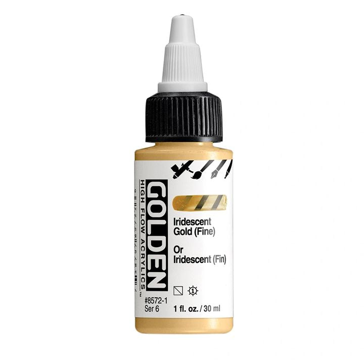 GOLDEN High Flow Iridescent akrilna barva 30 ml – 8572 Golden Gentle