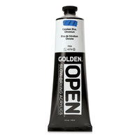 GOLDEN OPEN Akrilna barva s počasnim sušenjem 148 ml – 7050 Cerulean Blue Chrome