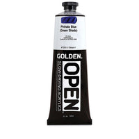GOLDEN OPEN Akrilna barva s počasnim sušenjem 148 ml – 7255 ftalocianinsko modro (zeleni odtenek)