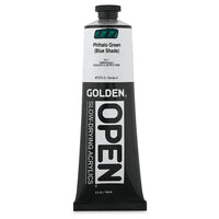 GOLDEN OPEN Akrilna barva s počasnim sušenjem 148 ml – 7270 ftalocianinsko zelena (modri odtenek)