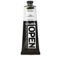GOLDEN OPEN Akrilna barva s počasnim sušenjem 148 ml – 7350 Surova umbra