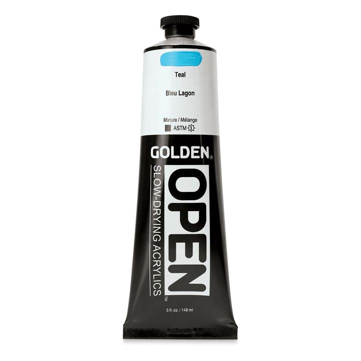 GOLDEN OPEN Akrilna barva s počasnim sušenjem 148 ml – 7369 Teal