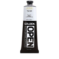 GOLDEN OPEN Akrilna barva s počasnim sušenjem 148 ml – 7370 titanova krema