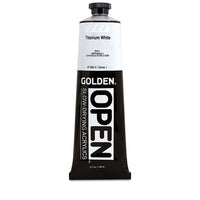 GOLDEN OPEN Akrilna barva s počasnim sušenjem 148 ml – 7380 Titanovo belo