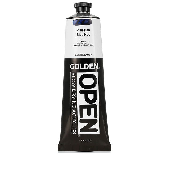 GOLDEN OPEN Akrilna barva s počasnim sušenjem 148 ml – 7460 Berlin Modri odtenek