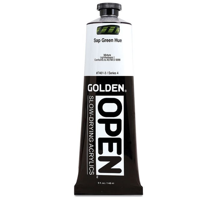 GOLDEN OPEN Akrilna barva s počasnim sušenjem 148 ml – 7461 Sapová Zeleni odtenek