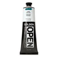 GOLDEN OPEN Akrilna barva s počasnim sušenjem 148 ml – 7469 Viridian zeleni odtenek