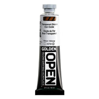 GOLDEN OPEN Akrilna barva s počasnim sušenjem 59 ml – 7383 prozoren rjav železov oksid