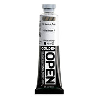 GOLDEN OPEN Akrilna barva s počasnim sušenjem 59 ml – 7445 N5 nevtralno siva