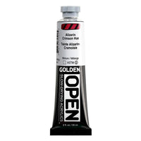 GOLDEN OPEN Akrilna barva s počasnim sušenjem 59 ml – 7450 Alizarínová Karmazínová Hue