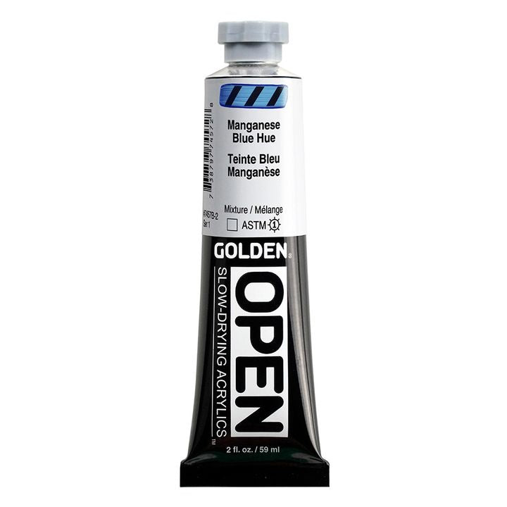 GOLDEN OPEN Akrilna barva s počasnim sušenjem 59 ml – 7457 manganovo modri odtenek