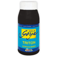 Akrilna barva Solo Goya TRITON 750 ml – Black