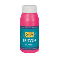 Akrilna barva Solo Goya TRITON 750 ml – Fluorescentno roza