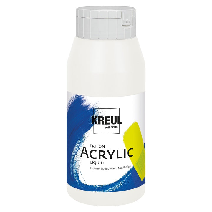 Akrilna barva Solo Goya TRITON 750 ml – Titanijeva bela