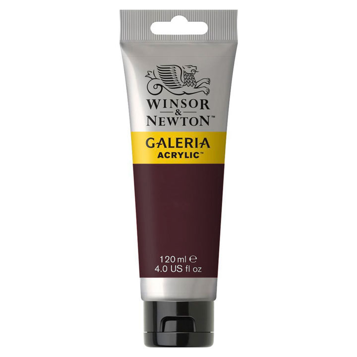 Akrilna barva Winsor & Newton Galeria 120 ml – Burgundy