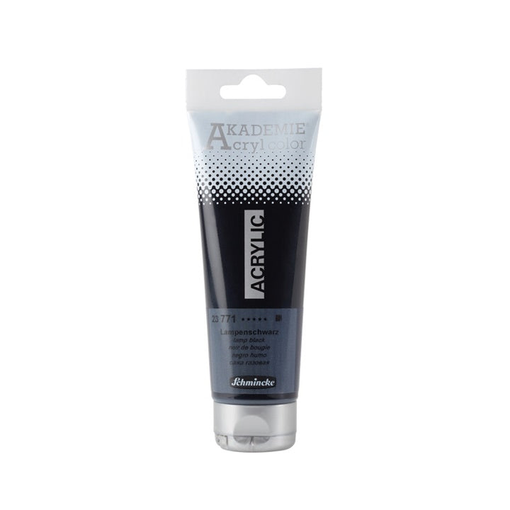 Akrilne barve Schmincke AKADEMIE 120 ml | različne barve - 771 sajasta črna