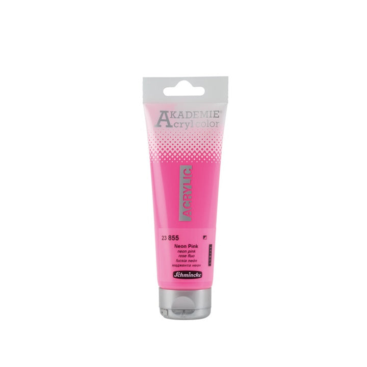 Akrilne barve Schmincke AKADEMIE 120 ml | različne barve - 855 neonsko roza