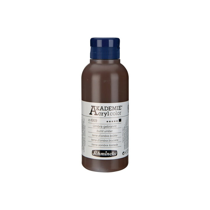 Akrilne barve Schmincke AKADEMIE 250 ml | različne barve - 669 žgana umbra