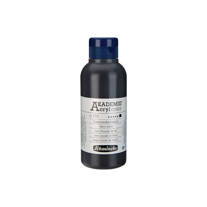 Akrilne barve Schmincke AKADEMIE 250 ml | različne barve - 770 mars črna