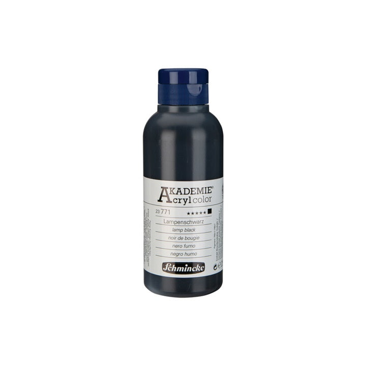 Akrilne barve Schmincke AKADEMIE 250 ml | različne barve - 771 sajasta črna