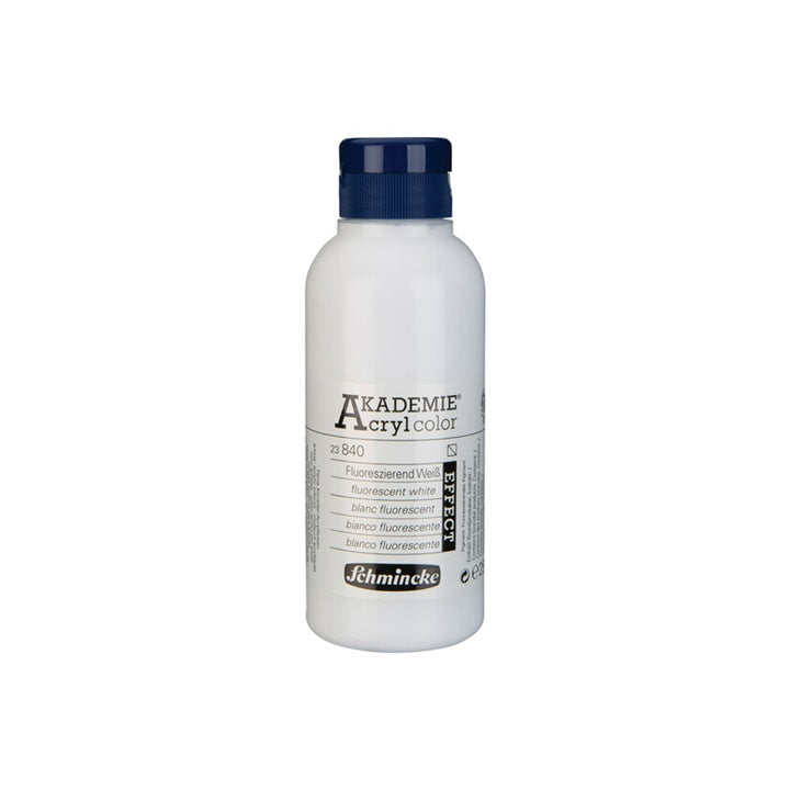 Akrilne barve Schmincke AKADEMIE 250 ml | različne barve - 840 fluorescentno bela