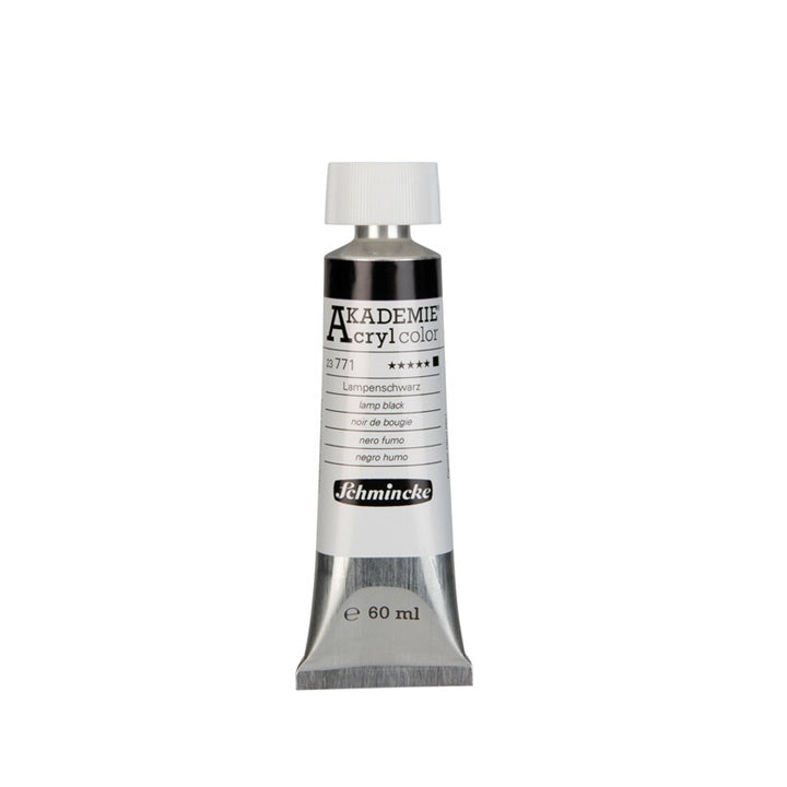 Akrilne barve Schmincke AKADEMIE 60 ml – 771 lamp črna