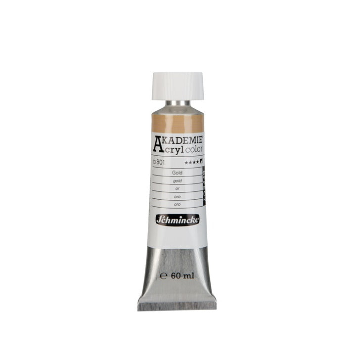 Akrilne barve Schmincke AKADEMIE 60 ml – 801 zlata