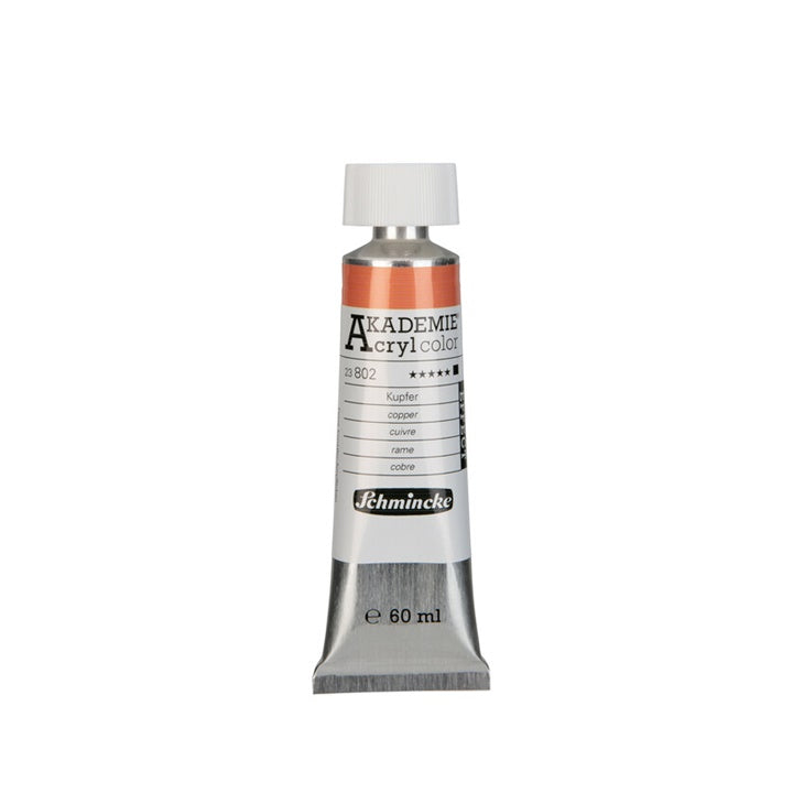 Akrilne barve Schmincke AKADEMIE 60 ml – 802 bakrena
