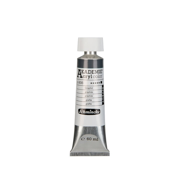 Akrilne barve Schmincke AKADEMIE 60 ml – 806 grafitna