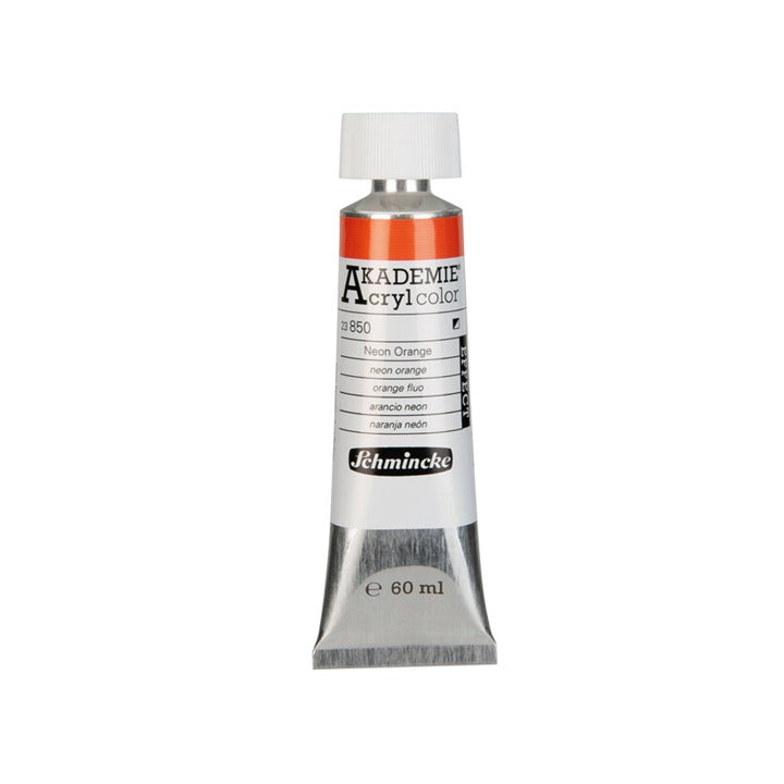 Akrilne barve Schmincke AKADEMIE 60 ml – 850 neonsko oranžna