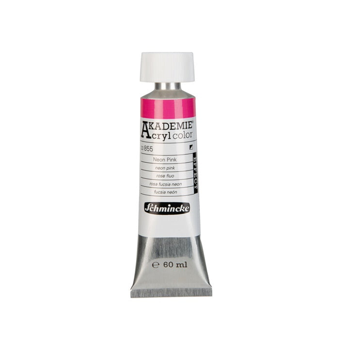 Akrilne barve Schmincke AKADEMIE 60 ml – 855 neonsko roza