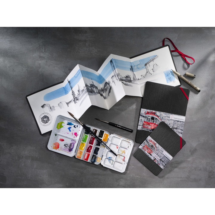 Akvarel ZIGZAG book by HAHNEMÜHLE | različne dimenzije – pogled 2