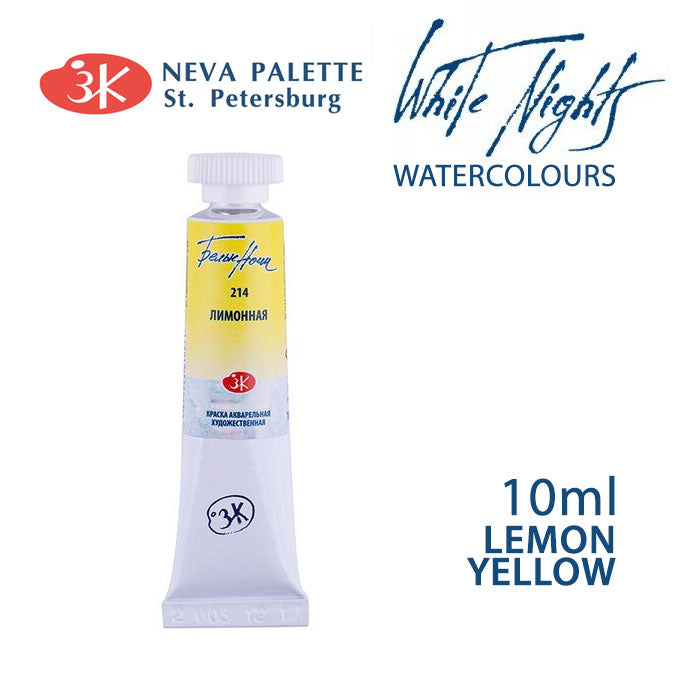 Akvarele White Nights 10 ml | izberite odtenek - Limonasto