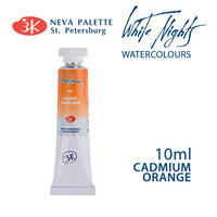 Akvarele White Nights 10 ml | izberite odtenek - Kadmijevo oranžno
