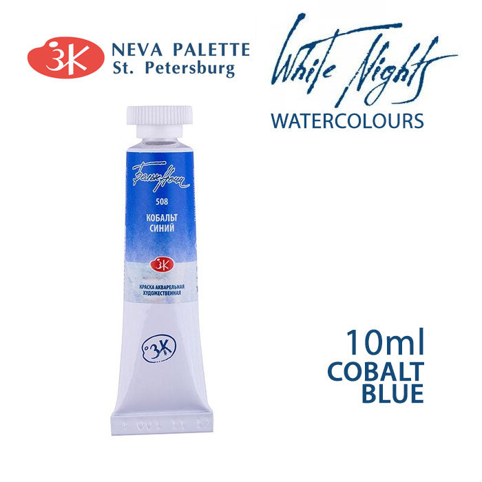 Akvarele White Nights 10 ml | izberite odtenek - Kobaltno modro