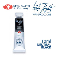 Akvarele White Nights 10 ml | izberite odtenek - Nevtralno črno