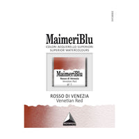 Akvarelna barva Maimeri Blu – polovična posodica 1,5 ml – Beneško rdeča