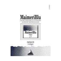 Akvarelna barva Maimeri Blu – polovična posodica 1,5 ml – Indigo