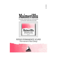 Akvarelna barva Maimeri Blu – polovična posodica 1,5 ml – Permanentna rdeča temna
