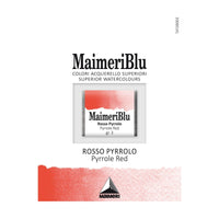 Akvarelna barva Maimeri Blu – polovična posodica 1,5 ml – Pirol rdeča
