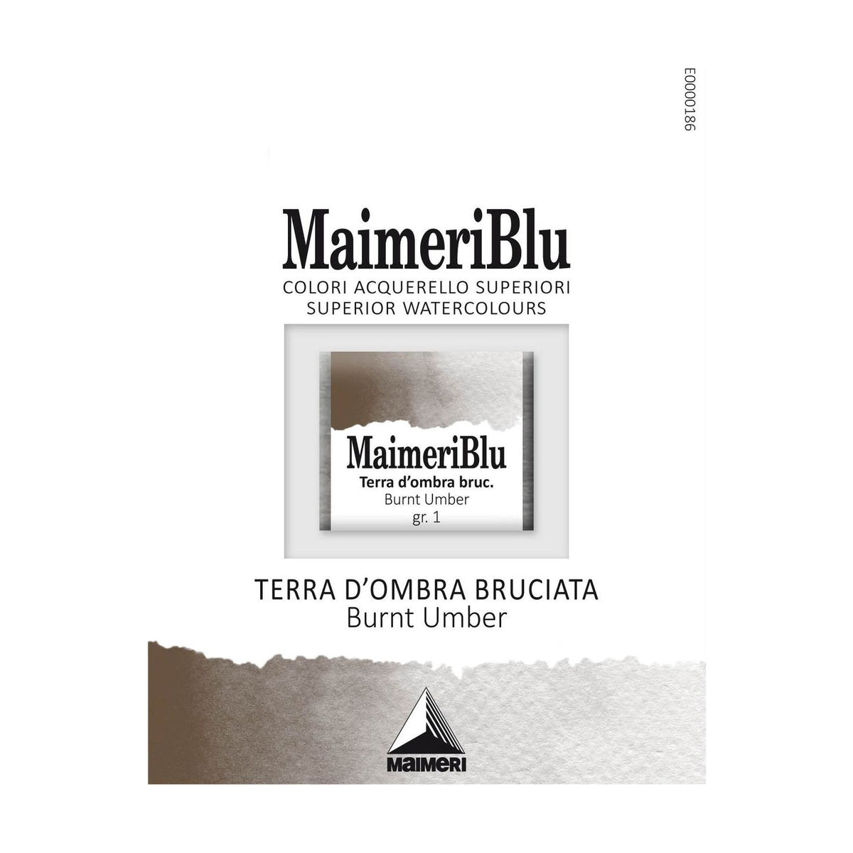 Akvarelna barva Maimeri Blu – polovična posodica 1,5 ml