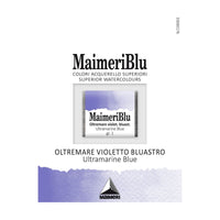 Akvarelna barva Maimeri Blu – polovična posodica 1,5 ml – Ultramarin modra