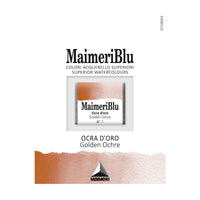 Akvarelna barva Maimeri Blu – polovična posodica 1,5 ml – Zlata okra