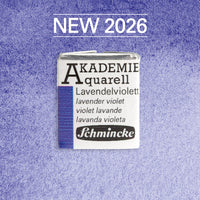 Akvarelna barva Schmincke AKADEMIE 1/2 ponvica - Golden pink – 449 Sivkasto vijolična