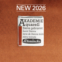 Akvarelna barva Schmincke AKADEMIE 1/2 ponvica - Golden pink – 662 Žgana siena