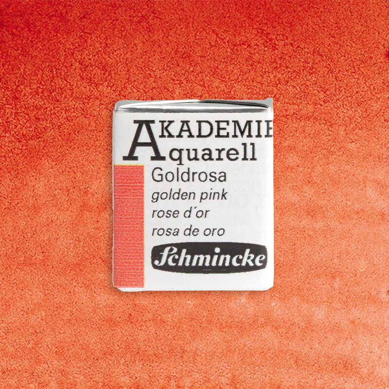 Akvarelna barva Schmincke AKADEMIE 1/2 ponvica - Golden pink