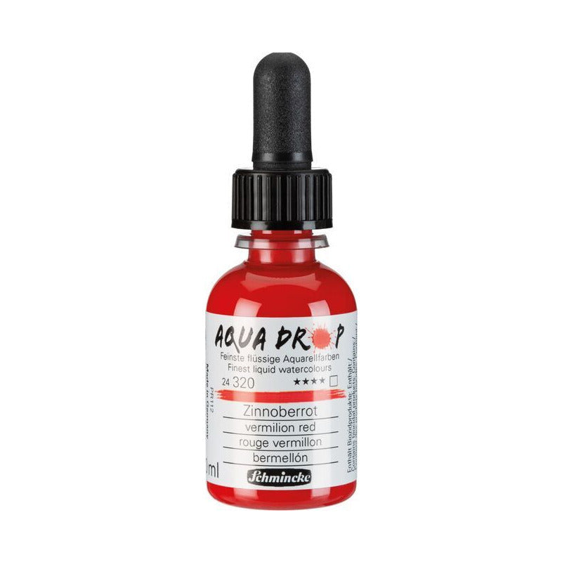 Akvarelna barva Schmincke AQUA DROP 30 ml – 320 Vermilion rdeča