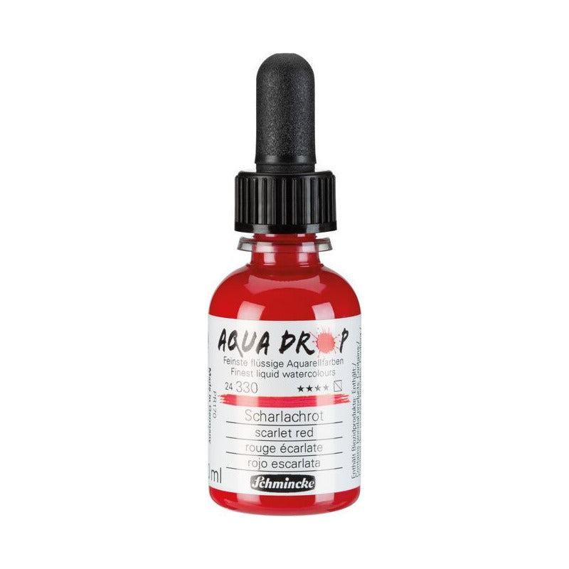 Akvarelna barva Schmincke AQUA DROP 30 ml – 330 Škrlatno rdeča