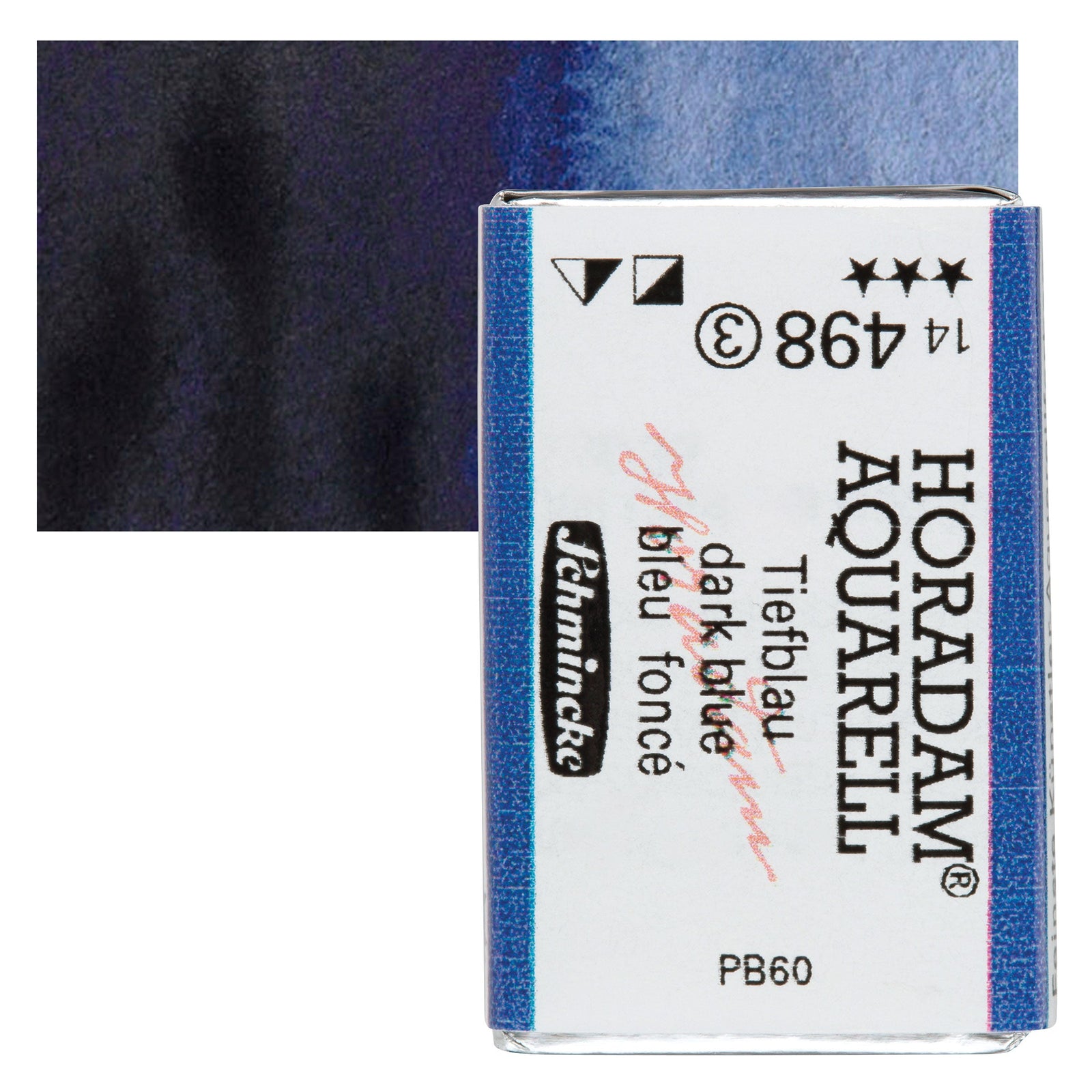 Akvarelna barva Schmincke Horadam v celi posodici – Dark blue