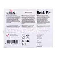 Akvarelna pisala ECOLINE BRUSH PEN 15 kosov – pogled 5